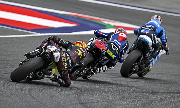 Salač zajel v kvalifikaci u Balatonu desátý čas mezi jezdci Moto2