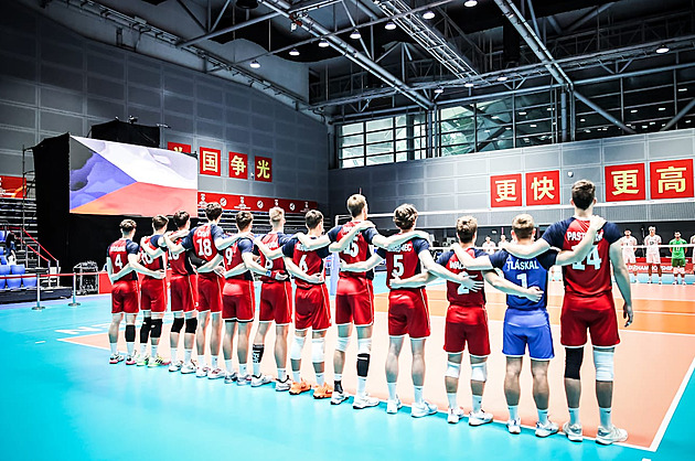 Čeští volejbalisté na MS do 21 let v boji o bronz podlehli  Američanům