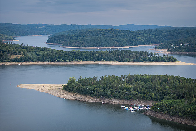 Orlík vydal další tělo, letos už třetí. Muže policisté hledali od ledna