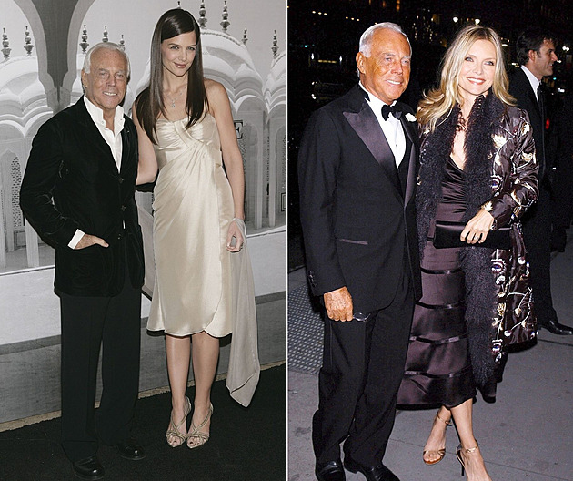 Múzy, které inspirovaly návrháře Giorgia Armaniho