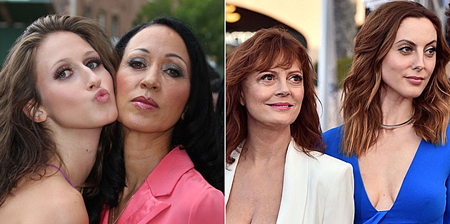 Jablko nepadlo daleko od stromu. Slavné matky a jejich sexy dcery