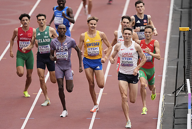 Ingebrigtsen po zranění vypadl na MS v rozběhu na 1500 m, neuspěl ani Sasínek