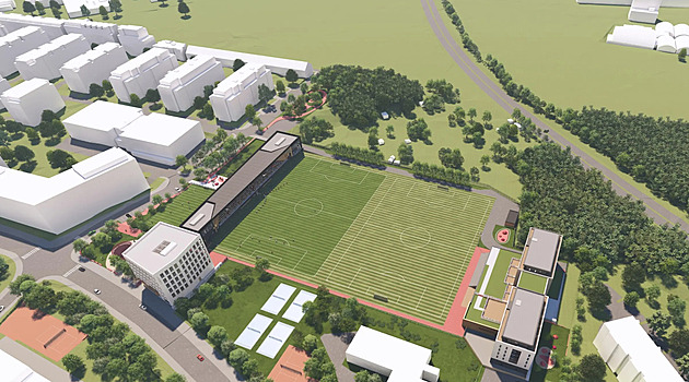 Sparta představila plány na moderní akademii dívčího fotbalu. Bude na Proseku