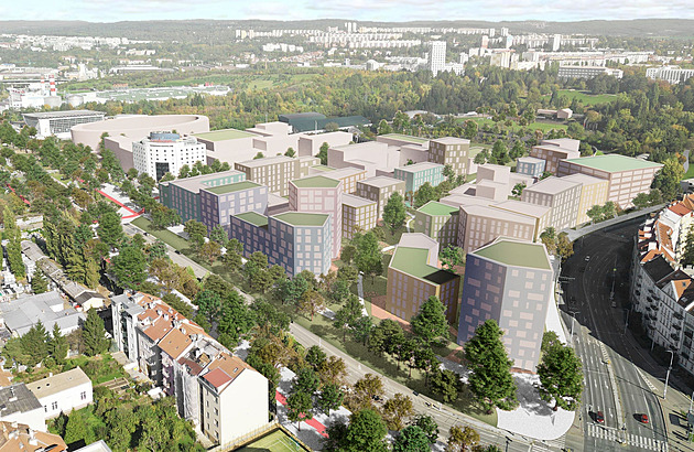 Byty, zeleň i místo pro nový stadion. Brno představilo vizi pro Lužánky