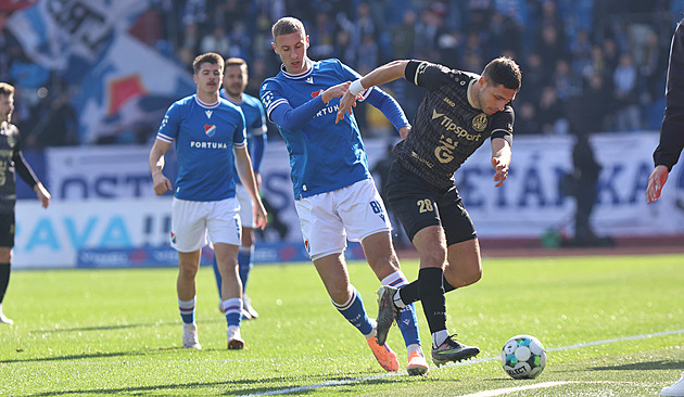 Baník - Hradec 0:1, Galáskova premiéra končí prohrou, jediný gól střelil Slončík