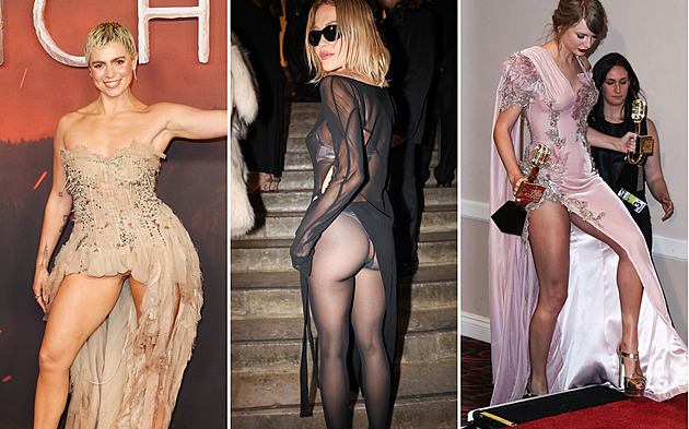 Slavné krásky a největší rozparky, které letos vynesly do společnosti