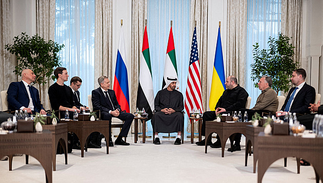 V Abú Zabí skončilo další jednání o Ukrajině. Pozitivní, hodnotí jej tamní vláda