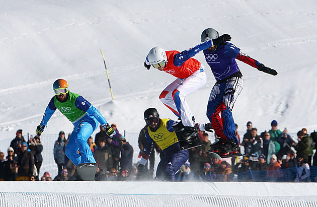 Snowboardcross na ZOH ONLINE: Obě české dvojice končí už ve čtvrtfinále