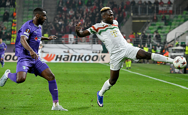 Horníček v Evropské lize neodvrátil porážku Bragy s Ferencvárosem