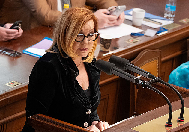 Moc vás tu není, sedm, pecka, divila se Schillerová nezájmu opozice o schůzi