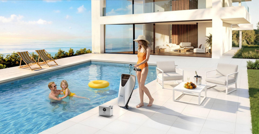 Chybí vám u bazénu pořádný protiproud? iGarden Swim Jet X je řešením, jen ta cena