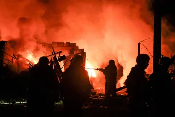 Záporoží hlásí po ruských útocích šest mrtvých, Kyjevem zněly exploze